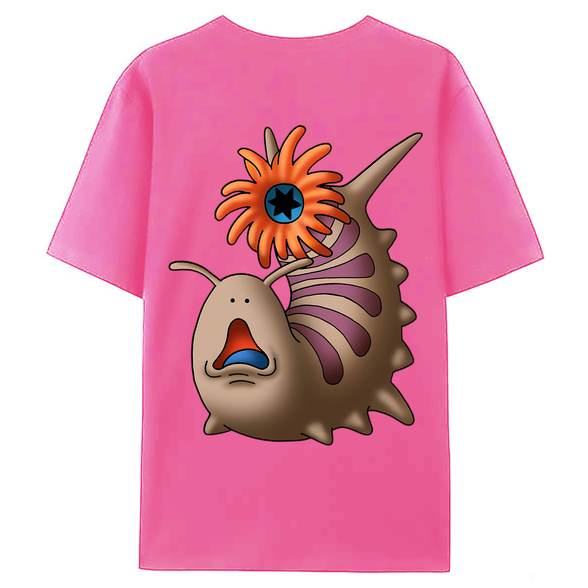 （画像用） ドラゴンクエスト Doragon Kuesuto Dragon Quest レディース半袖Tシャツ(バックプリント)